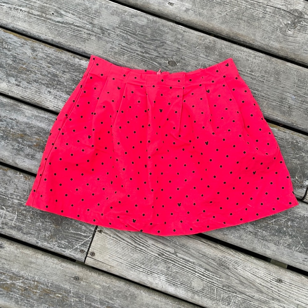 Oh My Disney:  Disney Store Mickey Mini Skirt